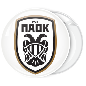 Κονκάρδα ΠΑΟΚ λευκή 
