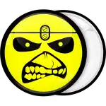 Iron Maiden Eddie the Head badge button