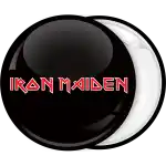 Iron Maiden Classic badge button