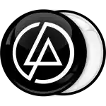 Linkin Park logo badge button