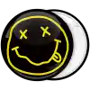 NIRVANA Smile Pin Button Badge Rock