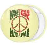 &Kappa;&omicron;&nu;&kappa;ά&rho;&delta;&alpha; hippie style Make Love not War