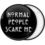 &Mu;&alpha;ύ&rho;&eta; &kappa;&omicron;&nu;&kappa;ά&rho;&delta;&alpha; Normal people scare me