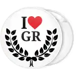 &Tau;&omicron;&upsilon;&rho;&iota;&sigma;&tau;&iota;&kappa;ή &Kappa;&omicron;&nu;&kappa;ά&rho;&delta;&alpha; &Iota; Love GR antique bold wreath leaves 