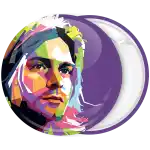 Rock &Kappa;&omicron;&nu;&kappa;ά&rho;&delta;&alpha; Kurt Cobain Art pink