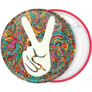 &Kappa;&omicron;&nu;&kappa;ά&rho;&delta;&alpha; hippie style Peace Hand