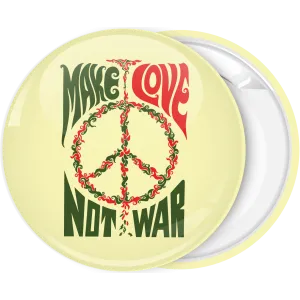 &Kappa;&omicron;&nu;&kappa;ά&rho;&delta;&alpha; hippie style Make Love not War