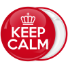 Κονκάρδα Keep Calm κόκκινη
