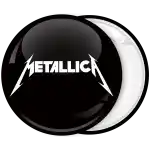 Metallica music heavy metal band badge 