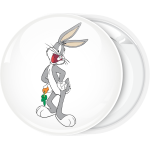 Κονκάρδα Bugs Bunny πόζα με καρότο
