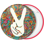 Κονκάρδα hippie style Peace Hand