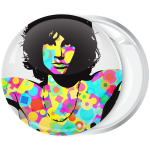 Rock Κονκάρδα Jim Morrison Art