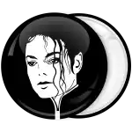 Pop &Kappa;&omicron;&nu;&kappa;ά&rho;&delta;&alpha; Michael Jackson head black