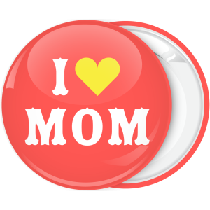 Vintage Κονκάρδα I Love mom