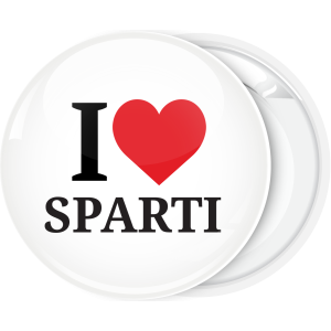 Σουβενίρ κονκάρδα I Love Sparti