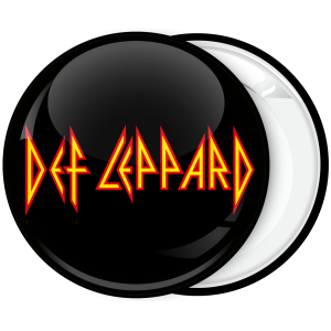 Rock μαύρη κονκάρδα Def Leppard