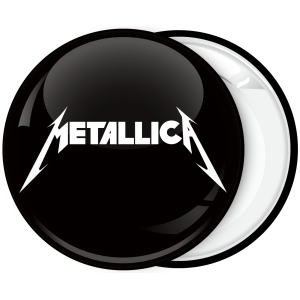 Metallica music heavy metal band badge 