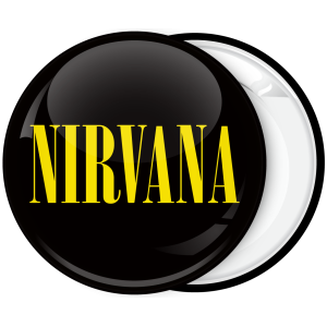 NIRVANA Smile Pin Button Badge Rock