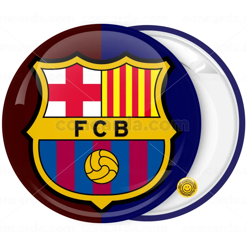 Κονκάρδα Barcelona FC δίχρωμη