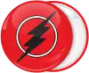 Flash thunder black badge button 