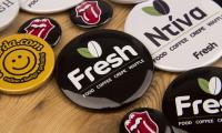 Κονκάρδες προσωπικού Daily Coffee Fresh 