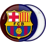 Κονκάρδα Barcelona FC δίχρωμη