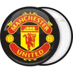 Κονκάρδα Manchester United μαύρη