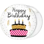 &Kappa;&omicron;&nu;&kappa;ά&rho;&delta;&alpha; Happy Birthday cake