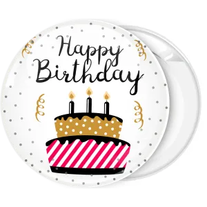 &Kappa;&omicron;&nu;&kappa;ά&rho;&delta;&alpha; Happy Birthday cake