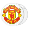 Κονκάρδα Manchester United λευκή
