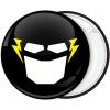 Κονκάρδα μάσκα Flash μαύρη 