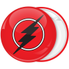 Κονκάρδα Flash αστραπή μαύρη