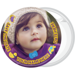 Kid Photo Booth badge button