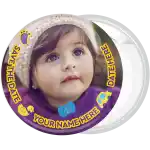 Kid Photo Booth badge button
