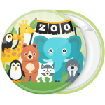 Κίτρινη κονκάρδα παιδικού Zoo Party