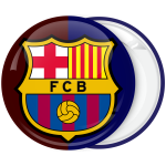 Κονκάρδα Barcelona FC δίχρωμη