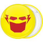 Κονκάρδα Flash μάσκα κίτρινη