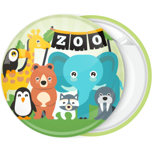 Κίτρινη κονκάρδα παιδικού Zoo Party