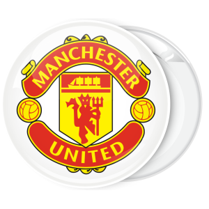 Κονκάρδα Manchester United λευκή