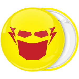Κονκάρδα Flash μάσκα κίτρινη