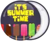 Its summer time badge button 