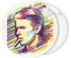 Κονκάρδα David Bowie face art