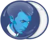 Κονκάρδα David Bowie face μπλέ