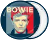 Κονκάρδα David Bowie τετράγωνο πρόσωπο