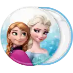 Frozen badge button