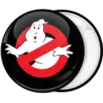 Badge button Ghost buster classic