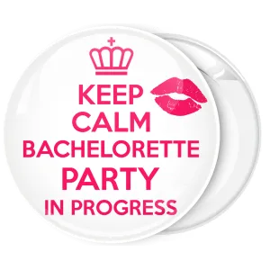 &Kappa;&omicron;&nu;&kappa;ά&rho;&delta;&alpha; Keep Calm Bachelorette party in Progress lips