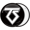 Κονκάρδα Twisted Sister logo