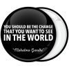 Μαύρη Κονκάρδα Gandhi Quotes Horizontal 