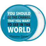 &Mu;&pi;&lambda;&epsilon; &Kappa;&omicron;&nu;&kappa;ά&rho;&delta;&alpha; Gandhi Quotes Horizontal 